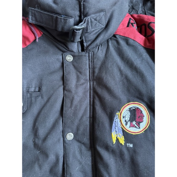 Vintage Washington Redskins NFL Fat Goose Puffer Coat Jacket Size Large - Picture 6 of 14